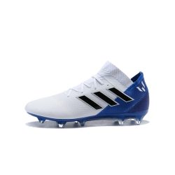 adidas Nemeziz 18.1 FG Fodboldstøvler - Hvid Blå_8.jpg
